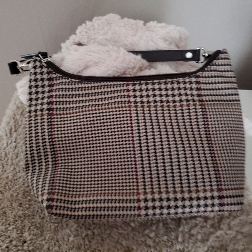 Lauren Ralph Lauren RLL Purse Houndstooth - Picture 2 of 4